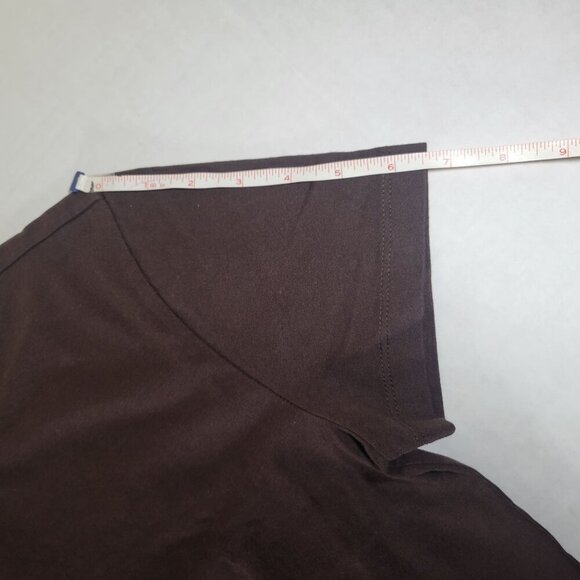 Madewell Mens Brown Casual Everyday Cotton Perfect Crewneck T-Shirt Size XS - Picture 9 of 9